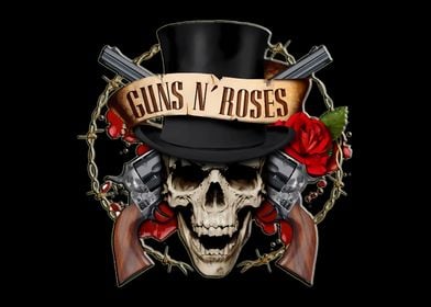 Guns N' Roses Skull Logo