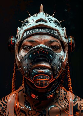 Cyberpunk Character Portrait