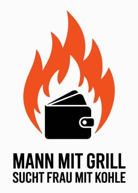 Burning Wallet, German Dating Ad