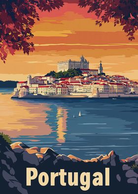 Portugal Travel Poster