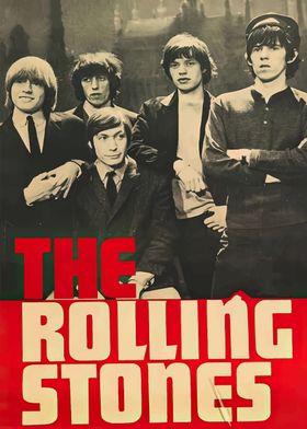 The Rolling Stones Vintage Poster