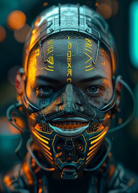 Cyberpunk Face Mask