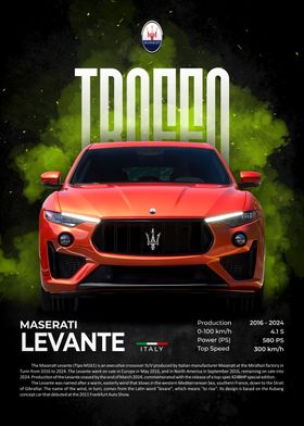 Maserati Levante trofeo SUV