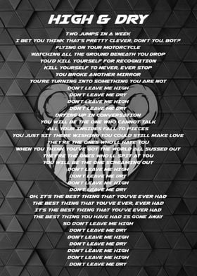 High & Dry Lyrics