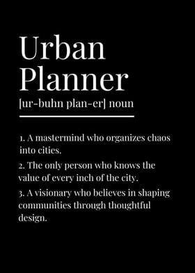 Funny Urban Planner Definition