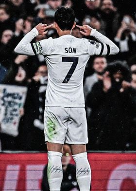 Son Heung-min Celebration