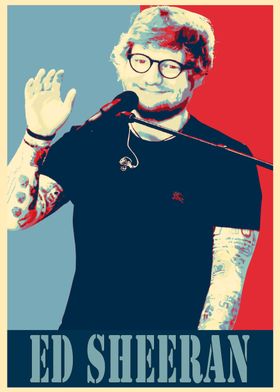 Ed Sheeran Hope Poster