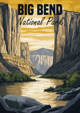 Big Bend National Park Poster