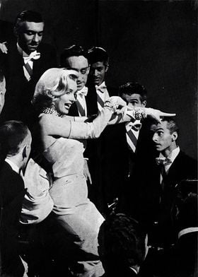 Marilyn Monroe with Men