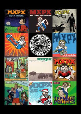 MXPX SKate Punk Poster