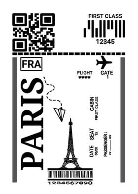 Paris Flight Ticket