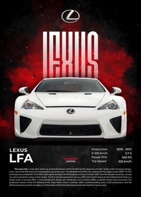 Lexus LFA Sports Car