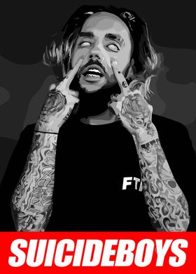 Suicideboys Rapper Portrait