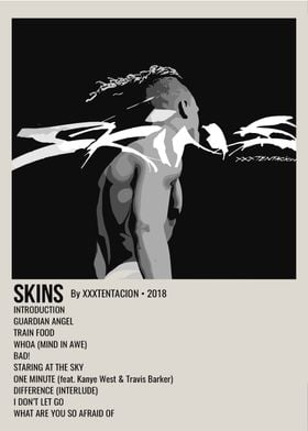 XXXTENTACION Skins Album Cover