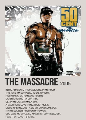 50 Cent The Massacre Album Cover