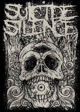 Suicide Silence Skull Artwork