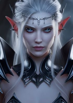 Elf Warrior Portrait