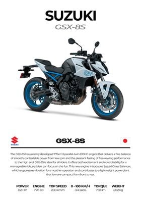 Suzuki GSX-8S Motorcycle