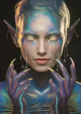 Water Elf Portrait