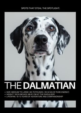 Dalmatian Dog Portrait