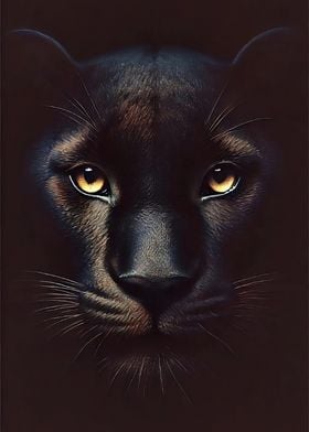 Black Panther Close-Up