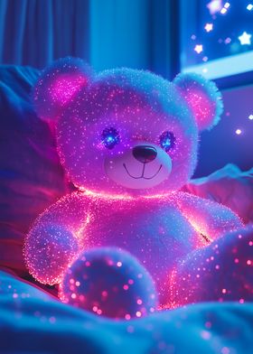 Glowing Plush Bear