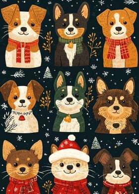 Christmas Dogs