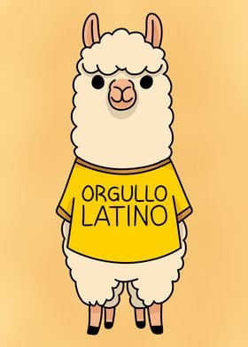 Llama Orgullo Latino