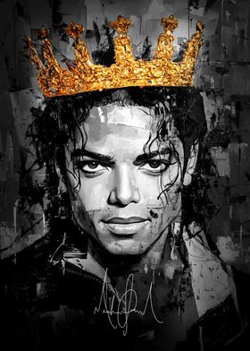 Michael Jackson Portrait King