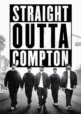 Straight Outta Compton Movie Poster