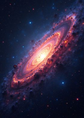 Spiral Galaxy Artwork