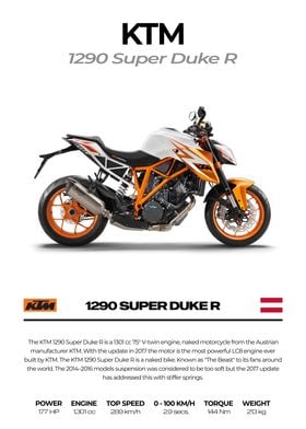 KTM 1290 Super Duke R Motorcycle