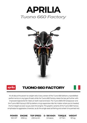 Aprilia Tuono 660 Factory Motorcycle