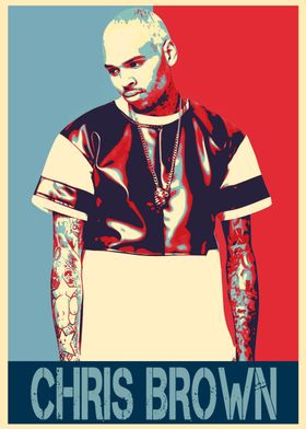 Chris Brown HOPE STYLE Poster