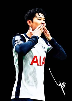 Son Heung-min Soccer Celebration