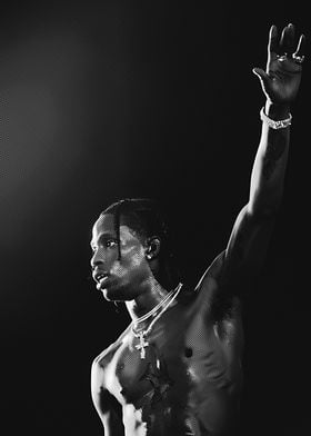 Travis Scott Portrait