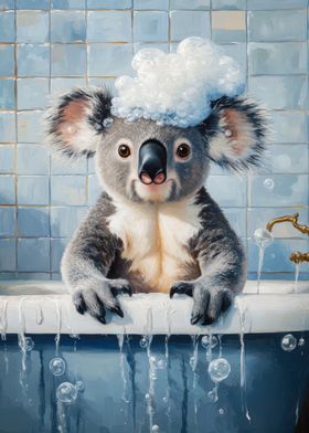 Koala Bath Time