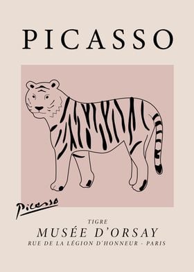 Picasso Tiger Print