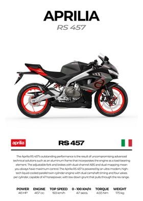 Aprilia RS 457 Motorcycle