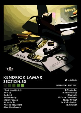 Kendrick Lamar Section 80