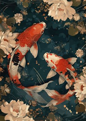 Fantasy Koi Fish