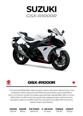 Suzuki GSX-R1000R Motorcycle