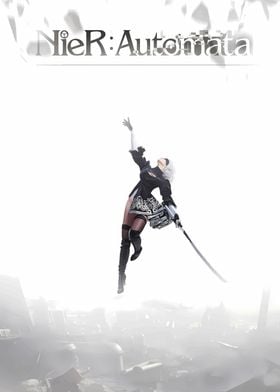 Nier: Automata 2B Poster