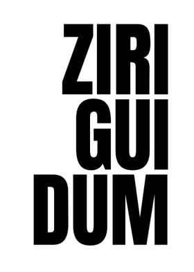 Ziri Guidum Text Art