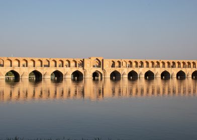 Ancient Bridge Over Water