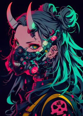 Cyberpunk Anime Girl