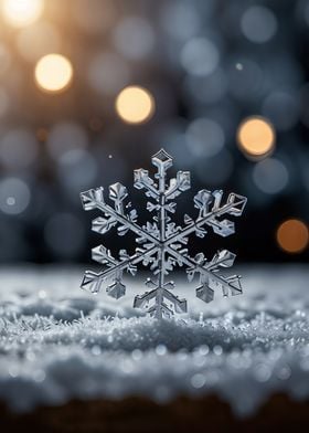 Crystal Snowflake Ornament