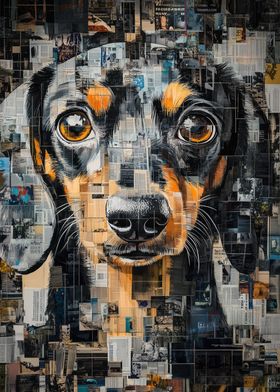 Dog Portrait Collage