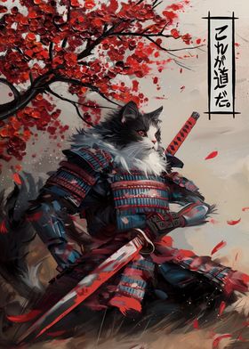 Samurai Cat