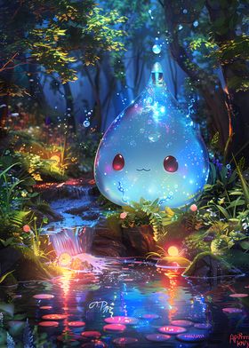 Water Spirit in Forest